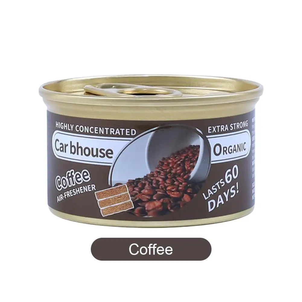 Coffee aroma for a cozy car ride
