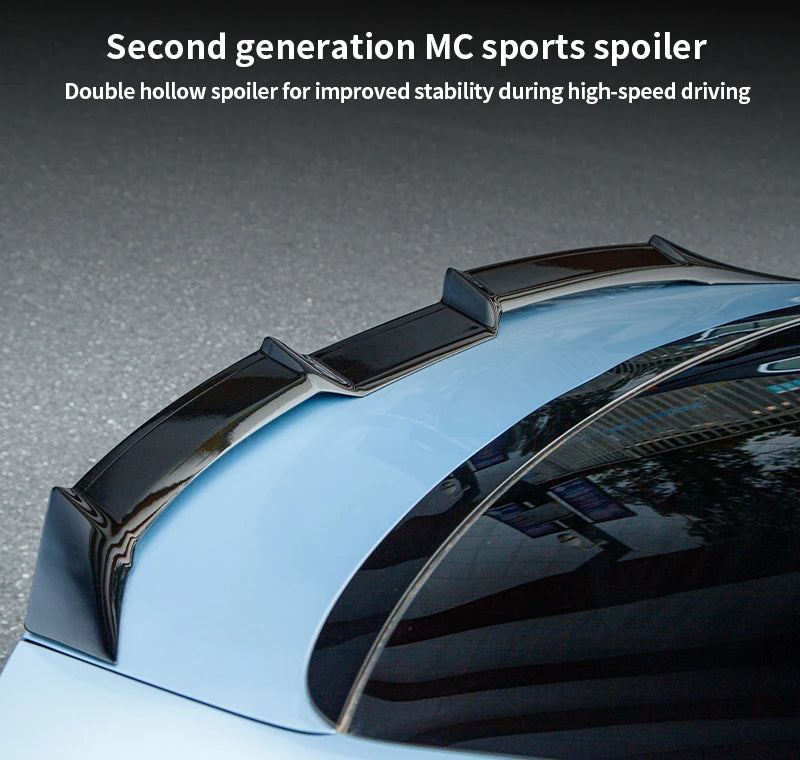 Durable front lip side skirt rear for 2nd generation