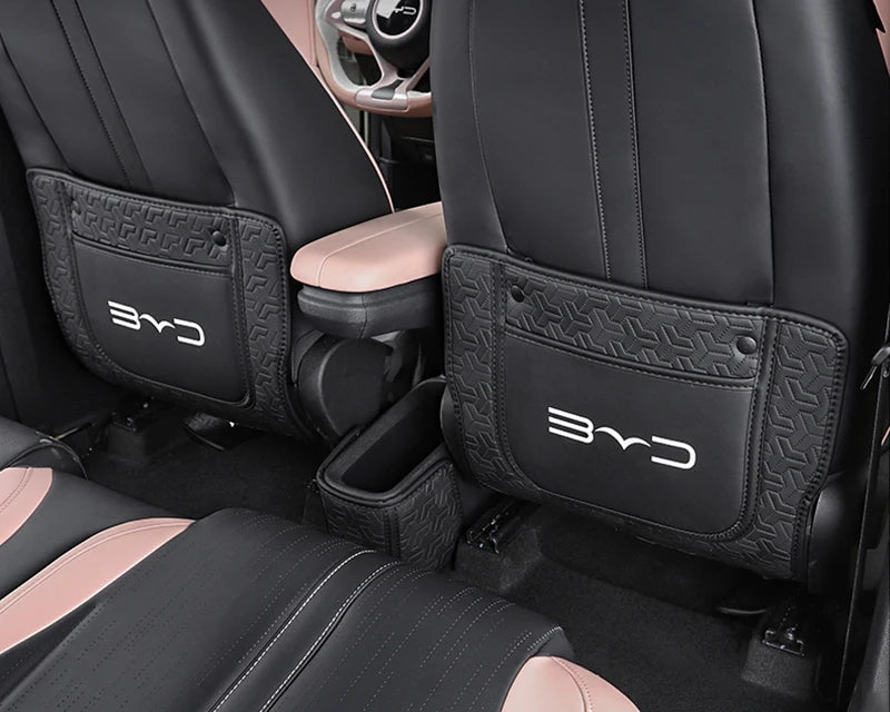 BYD seat back protector against scuffs