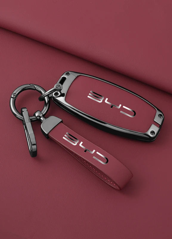 Key case leather fit for BYD Atto 3