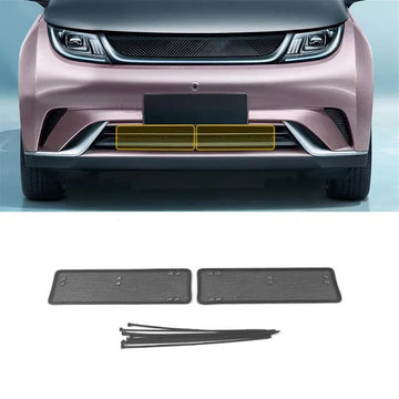 BYD Dolphin with this stainless steel grille insert.