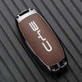 Elegant leather BYD key cover