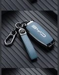 blue key case with meticulous design