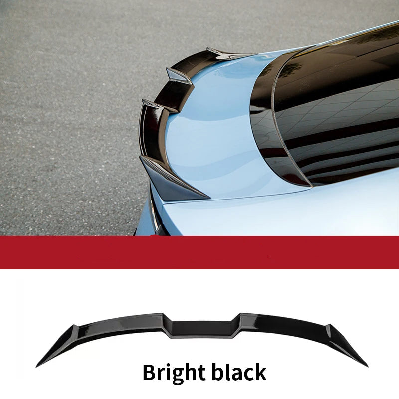 Black MC Racing spoiler for car rear