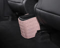 Rear car seat mat to prevent shoe marks