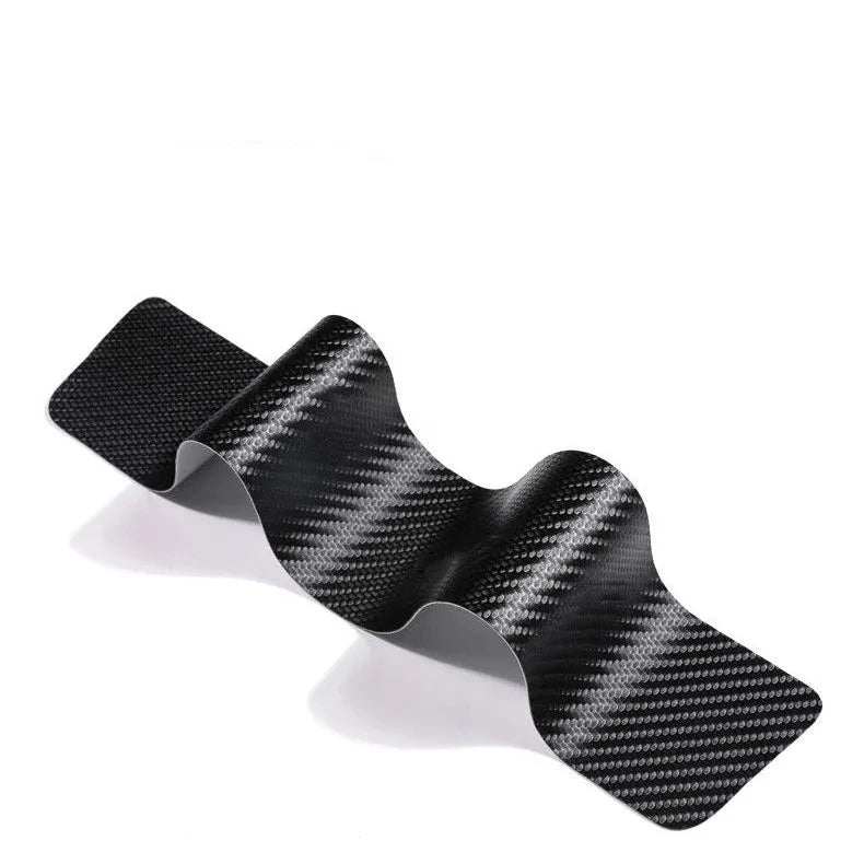 Elegant black door sill protectors