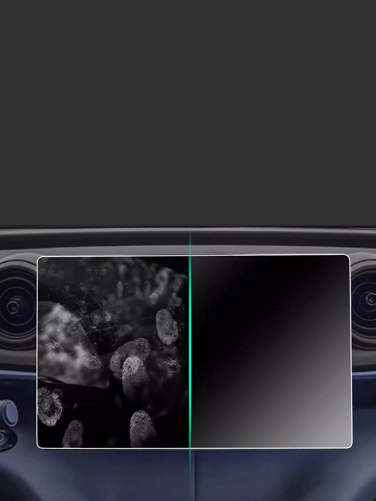 Bubble-free installation with easy alignment