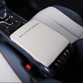 leather car armrest cover