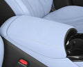 Light blue Arm Rest Cover for BYD Seal Atto 4 EV 2022 to 2024 provides stylish protection and comfort
