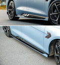 Front lip side skirt rear diffuser for sports car