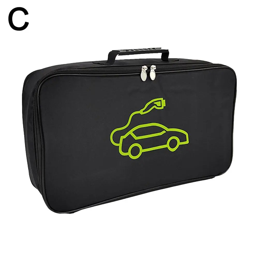 Portable charging cable organizer