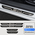 Black titanium silk BYD sill cover