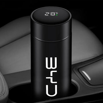 BYD thermos bottle with LED temperature display