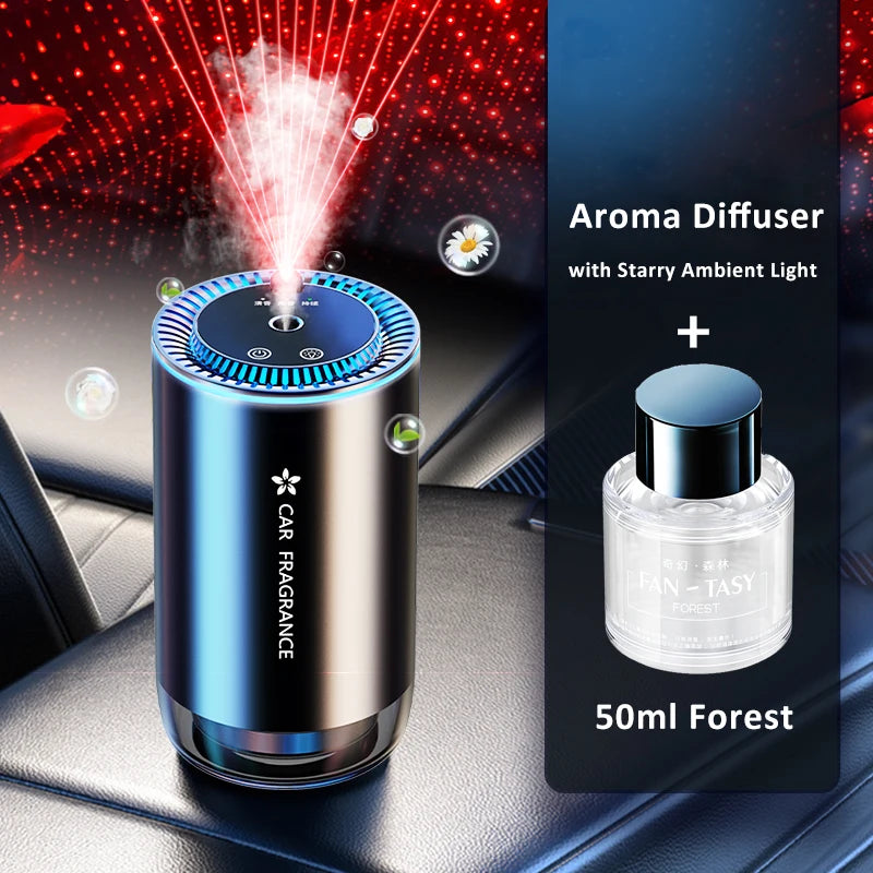 Minimalist aroma diffuser for car air vents