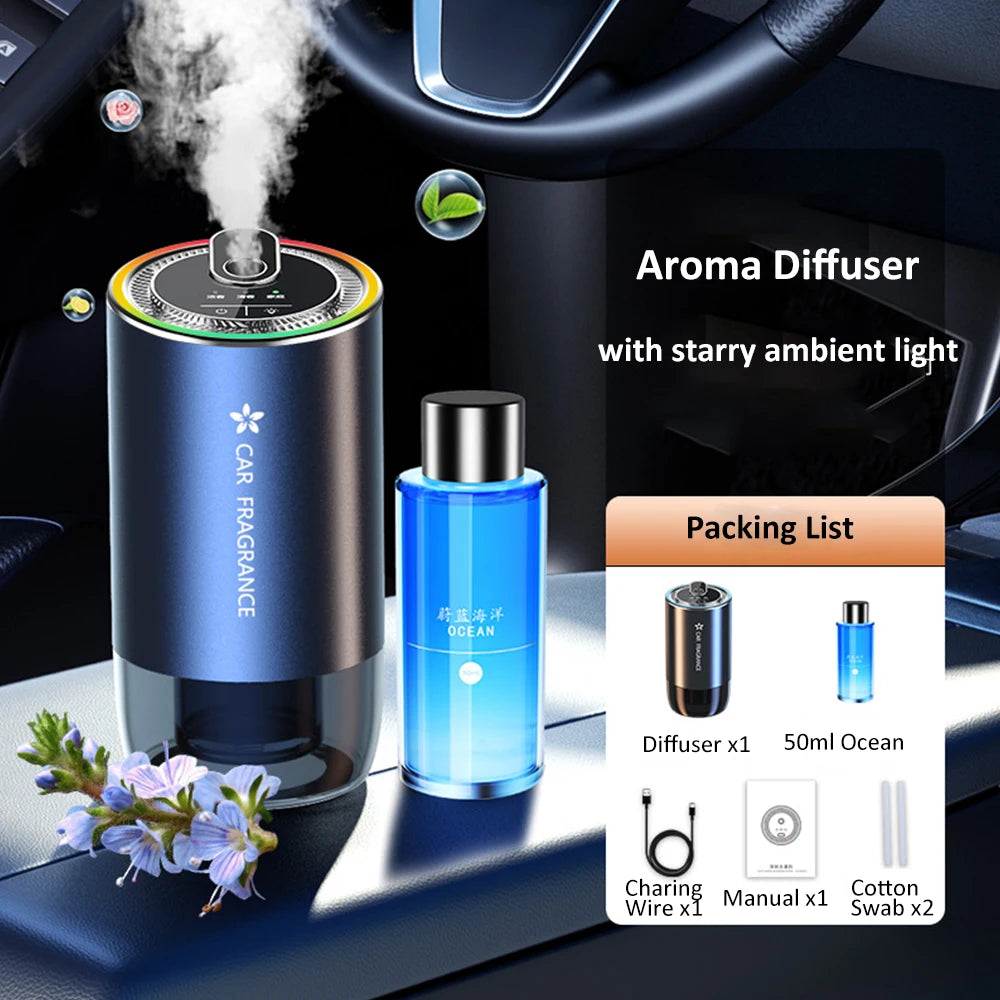 diffuser with starry ambient light