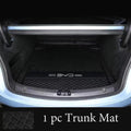 Black 1 Pc Trunk Mat