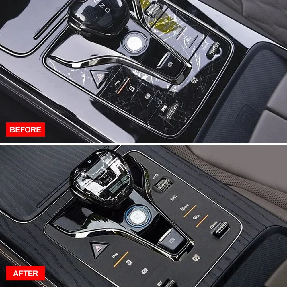 Transparent Pad Showing BYD Interior Lights Clearly