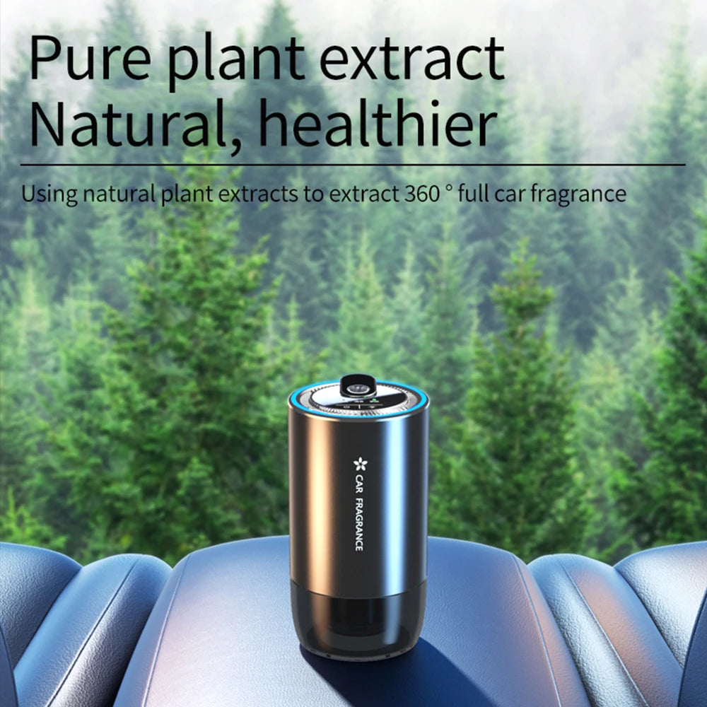 Natural and healthier full car fragrance with 360 degree coverage